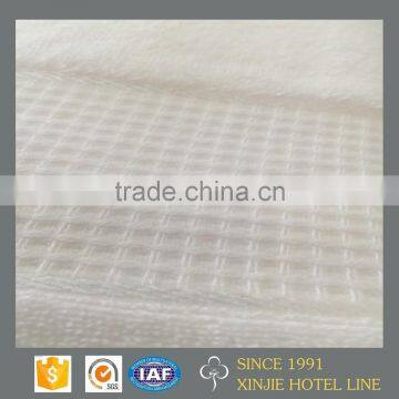 Luxury Combed White Dobby Towels With Customized Logo photo-3