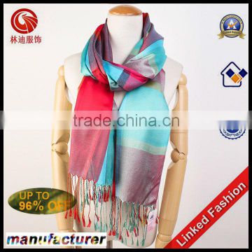 wholesale fashionable lady cashmere scarf factory china BY YiWu Linked Fashion