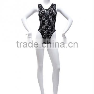 Summer Latest Design Exclusive Wholesale Sexy Jacquard With Rose Lace Open Sheer Short Woman Adjustment Women Body Stocking