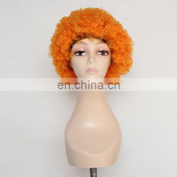 Curly blonde afro clown wigs FGW-0033