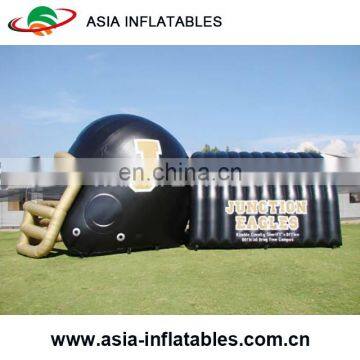 Hot Sale Custom Black Inflatable Football 5m Tunnel / Inflatable Sport Tent