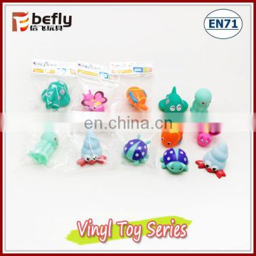 Squeaky mini lovely vinyl toys