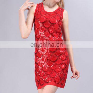 Women One Pieces Party Dresses Skater Lace Dress Sequined Embroider Clubwear Cocktail Ball Gown Party Stretchable Wrap Dress photo-3