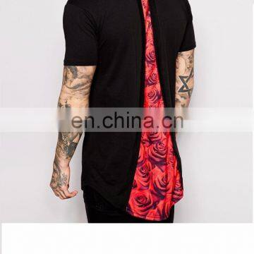 Sublimation t shirt-High quality fashion elongated t shirt - wholesale...