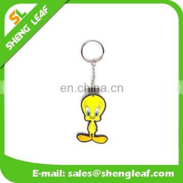 Personalized cool custom 3D soft pvc rubber keychain