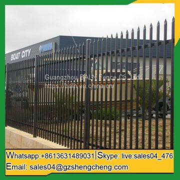 Reasonable price wrought iron ornamental fence used