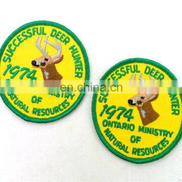 Wholesale Over Locking Custom Design Logo Embroidery Patch photo-6