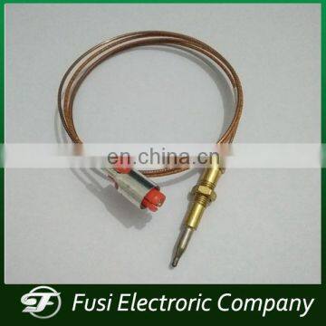 Safety gas fireplace thermocouple