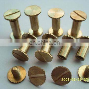 manufatctor custom metal screw bolt and nut with low order