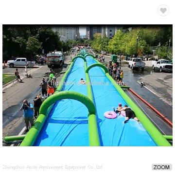 Interesting Summer Amusement Water Slide Inflatable Slip n Slide Water Slide the City photo-3