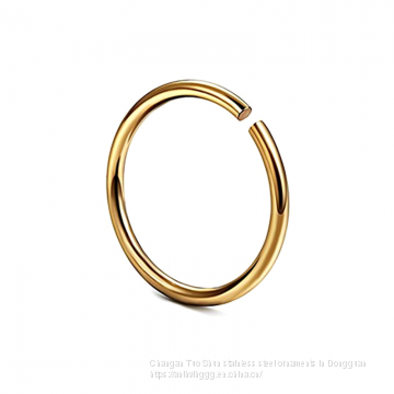 Amazon Explosion Stainless Steel Flat Nose Ring Earrings 316 Body Piercing Earrings Titanium Steel Nose Pin Manufacturers photo-4