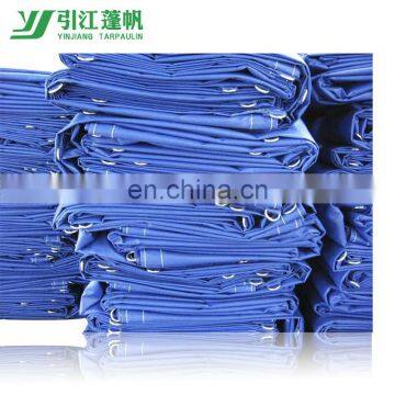 eyelets/D-ring pvc coated tarpaulin