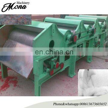 High performance industrial textile waste opening and carding machine for sale