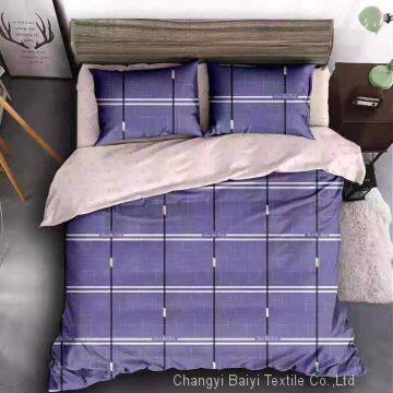 Printed Pattern and 100% Polyester Material Polyester Printed Bedsheet Fabric photo-3