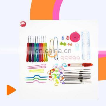 In Stock Quick Delivery!  Crochet Yarn Set Mini Knitting Kit Tool Knitting Tool Set