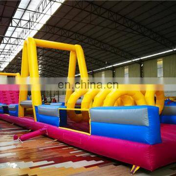 Mobile Airship Circle Inflatable Boom Camp Construction Big Obstacle Course for Kids photo-4