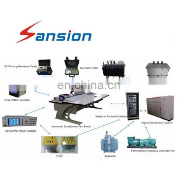 Transformer Test Bench for No-load Test and Load Test