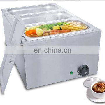 3 Pans Stainless Steel Soup Pot Commercial Bain Marie Heating Furnace Stainless Steel Soup Food Warmer Commercial Bain Marie For