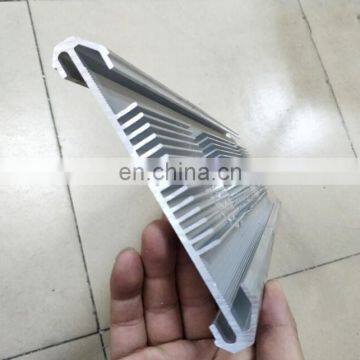 Toshine Solid Aluminum Extrusion Profiles , Led Lightling Extruded Heat Sink photo-6