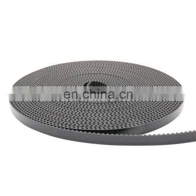 PU 5M black embroidery machine timing belt with steel wire