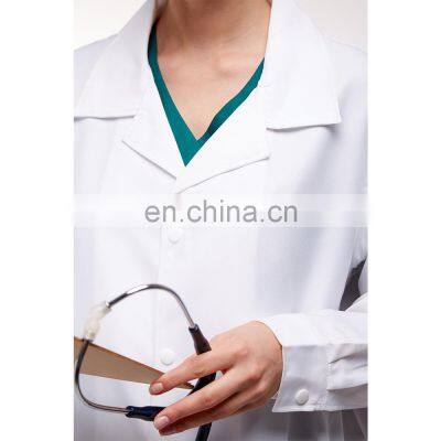Hospital Uniforms Lab Coats Professional Doctor Wear Medical White Lab Coats photo-3