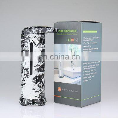 Wholesale Modern Hands Free Standing Touchless Stainless Steel Automatic Sensor Liquid Soap Dispenser With Batteries photo-5