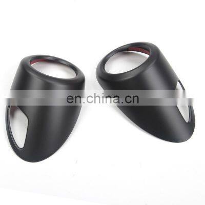 Carbon Fiber Decorative Sticker Interior Accessory Trim Air Outlet Dashboard Cover For Renault Zoe 2021 photo-2