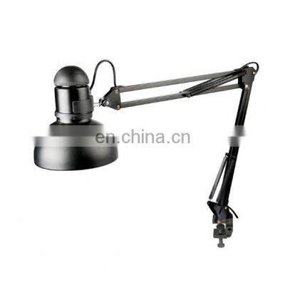 New Design Metal Black Industrial Eye Protection Table Lamp Long Arm Foldable Table Lamp