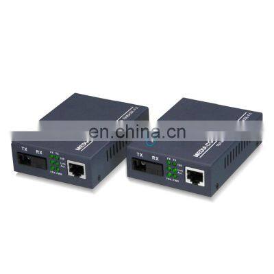Industrial Grade 1 Pair 10/100Mbps Single Mode 1 Optical Port 1 RJ45 Port Fiber Optical Transceiver photo-3