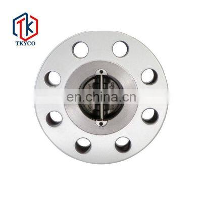 Tyco China Manufacturer Cast Iron Cast Steel Forged Steel Stainless Steel Non Return Dual Wafer Check Valve photo-2