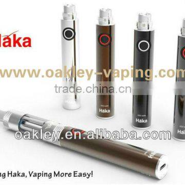 Popular design new electronics product Haka ego passthrough battery with different colors