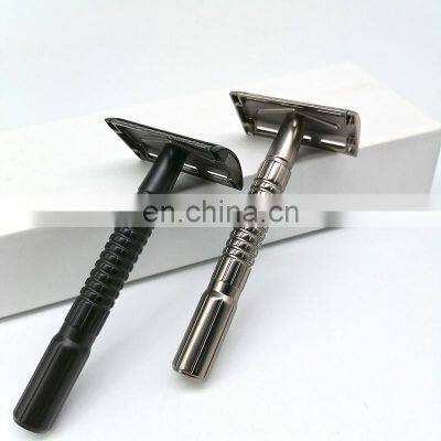 Personal Care Shaving Products Black Metal Barber Shaving Razor for Men Shaver photo-2