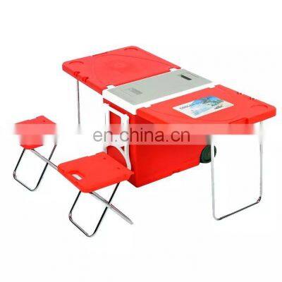 JL1265 28-литровый теплоизолированный пикниковый столик для автомобилей, для джипов, для Toyota, складывающийся, многофункциональный инкубатор, запеченный LANTSUN photo-4