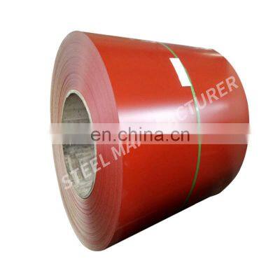 0.6mm ppgi galvanized color coated steel coil thickness 0.11-0.14