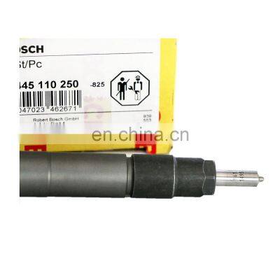 genuine diesel fuel injector 0445110250 for common rail injector 0986435123/WLAA13H50