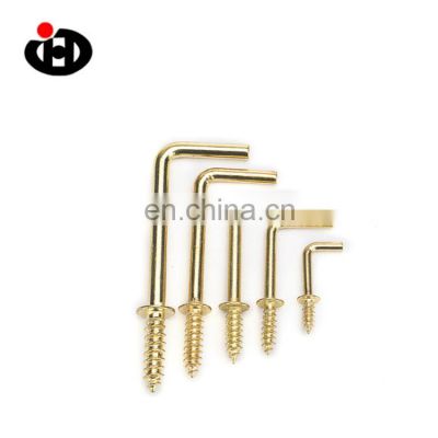 Hot Sale JINGHONG Durable Walls Hanging Objects L Shaped Hook Screw