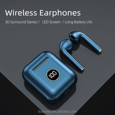 2021 New X1 Game Earphone TWS With Led Battery Indicator Wireless Earphone Headphone Earbuds
