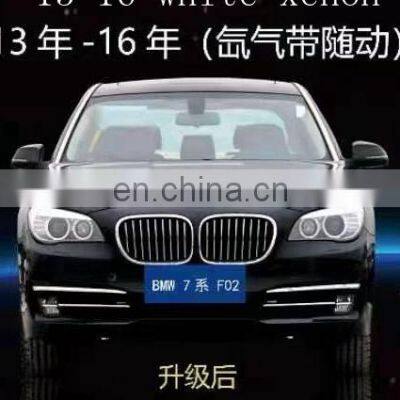 Upgrade to LED Angel Eyes LED Light Brow White XENON Headlamp Headlight 2013-2016 for BMW 7 Series F02 Yellow Xenon 2009-2012 photo-5