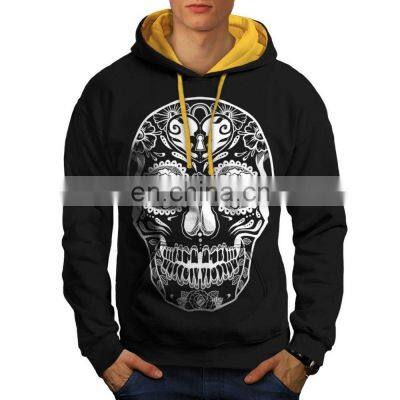 Custom design printing Wholesale price Print Pullover Hoodies Men