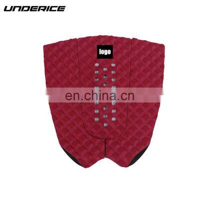 Red New Design Custom Logo Professional Surfboard Traction Deck Pad Foot Pad photo-2