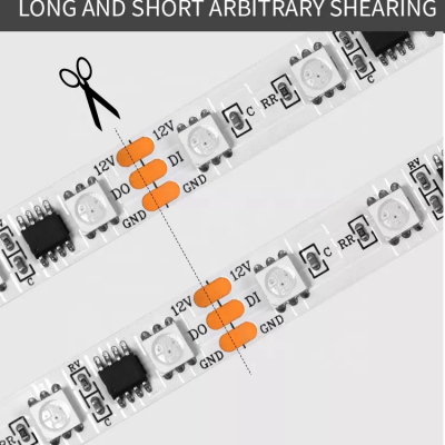 Economical Addressable WS2811/UCS1903IC Led Flexible Strip Light DC12V Led SMD Strip For Multiple Color
