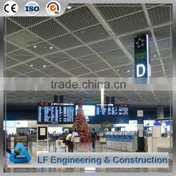 Aseismatic Long Span Space Frame Building Airport Construction photo-4