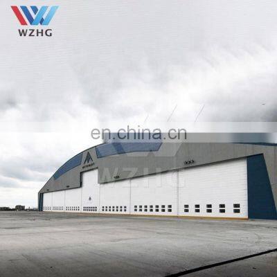 Steel Building Prefabricated Hangar Wall Metal Hangar Tpa Housing Airplane Hangar