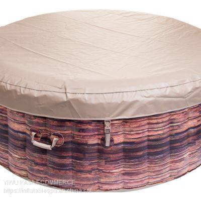 YJ6 Series 6-Person SPA Round D2080mm With Built-in Electric Box W/o JET Pump photo-3