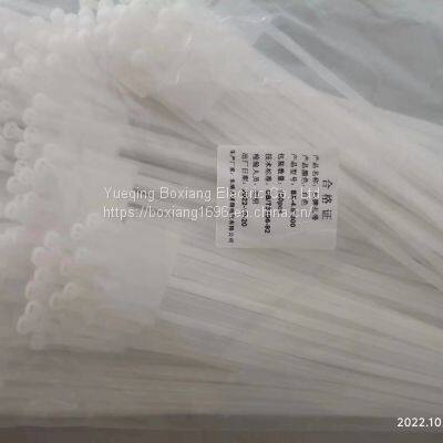 Three pairs of label ties