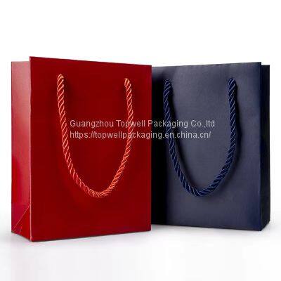 Wholesale Luxury Shoes Clothes Jewelry Packaging Paper Bags Printed Logo photo-3