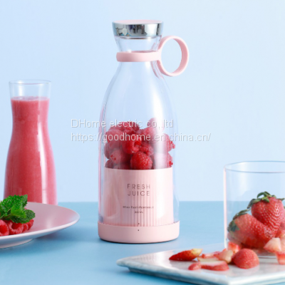 Blender Portable Electric Juicer Blender Bottle Smoothie Mixer Mini Fruit Blende（Wechat:13510231336）