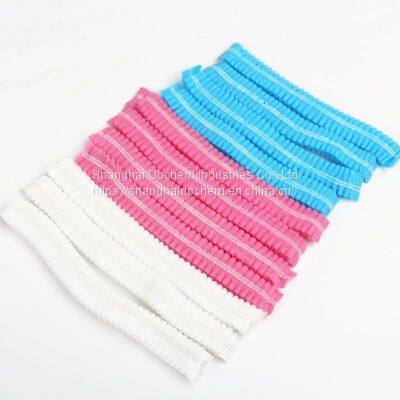 Disposable Nonwoven Bouffant Caps Hair Net For Hospital