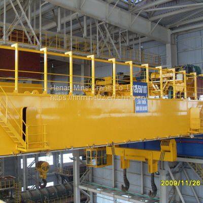 Metallurgical Foundry Winch Trolley Overhead Crane With Heat Protection YZ Model photo-2