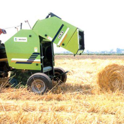 Small Tractor Mounted Grass Baler Round Hay Baler photo-2